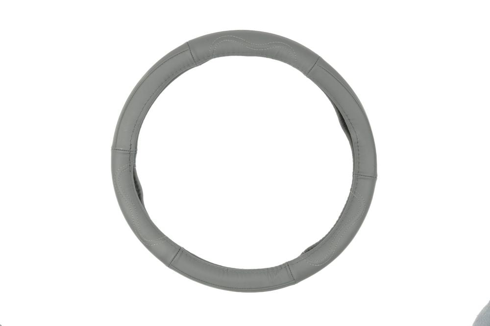 START Coprivolante auto in pelle antiscivolo diametro da 37 a 39 cm