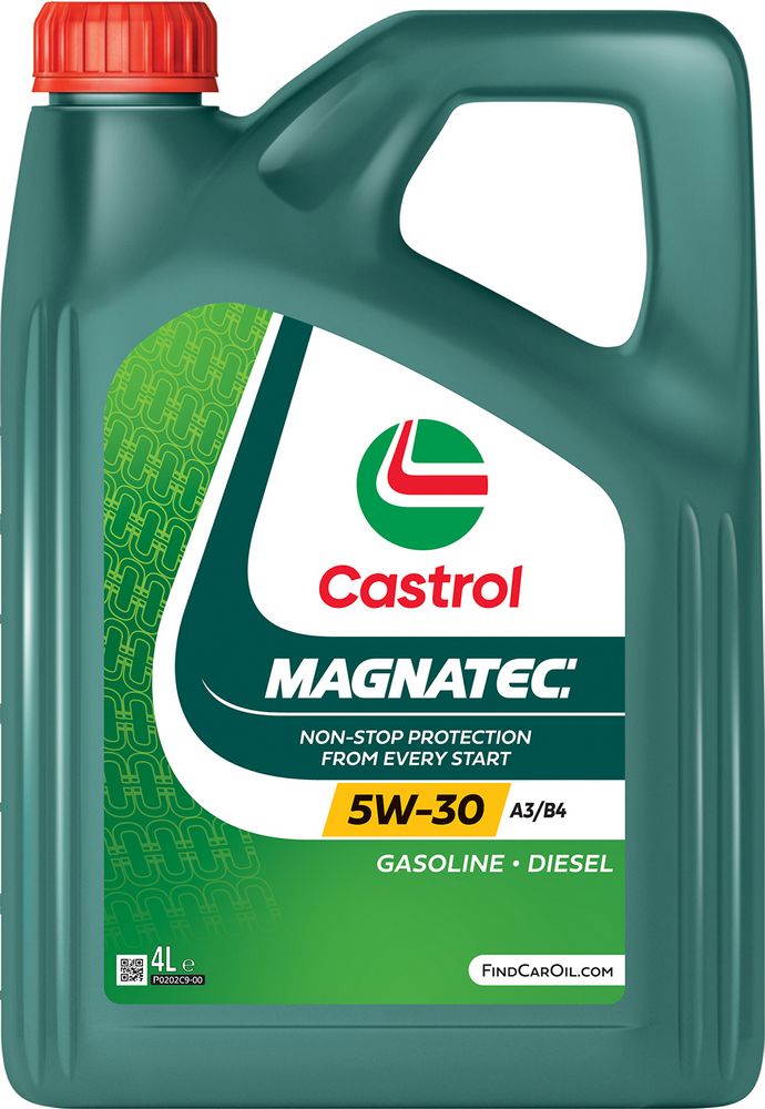 Castrol Magnatec 5W-30 ACEA A3/B4 API SL 4L Sintetico Olio Motore Lubrificante
