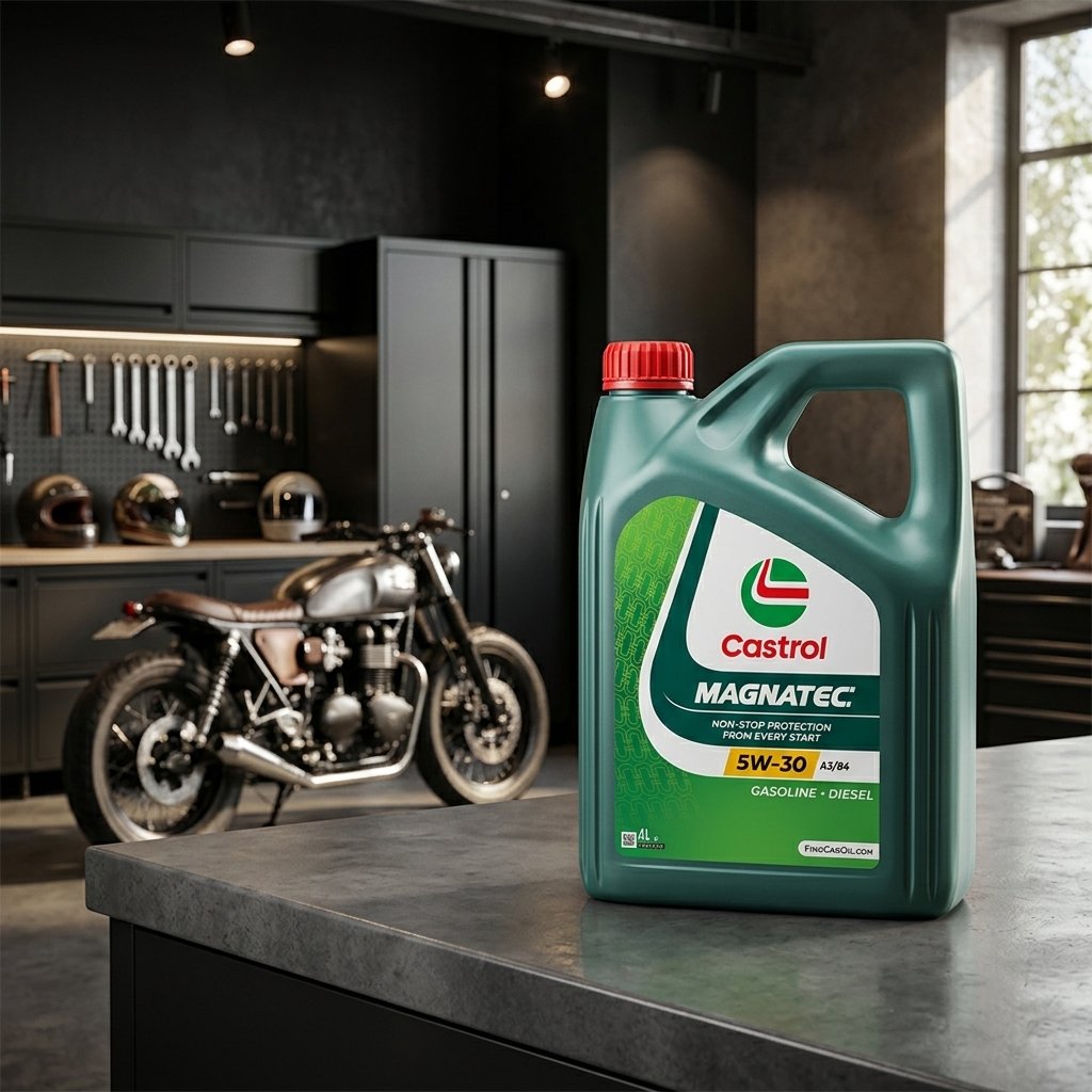 Castrol Magnatec 5W-30 ACEA A3/B4 API SL 4L Sintetico Olio Motore Lubrificante