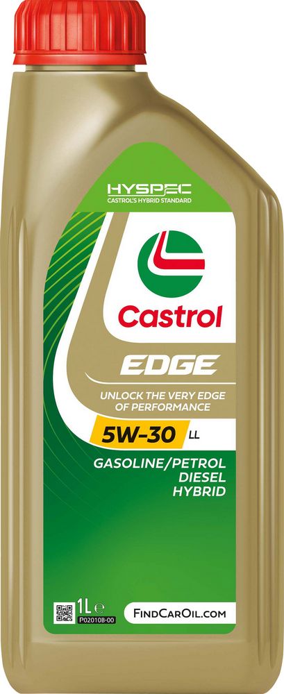 Castrol Edge 5W-30 LL 1L Olio Motore Lubrificante Auto Benzina Diesel Auto