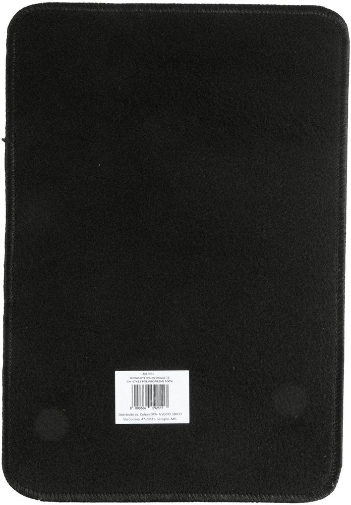 Sovratappettino Singolo Universale in moquette 47x32 per auto