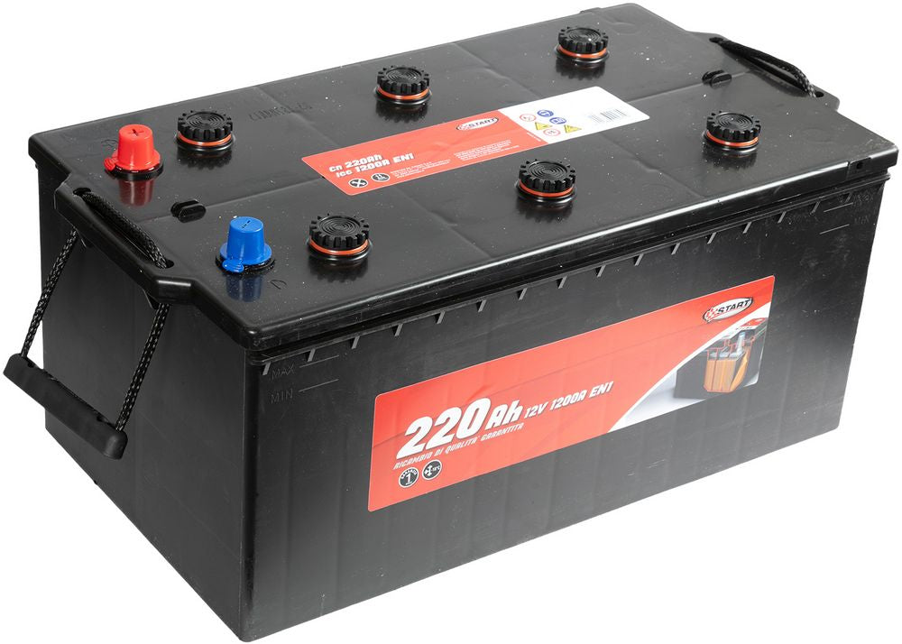START Batteria 220Ah 12V 1200A EN1 Alta Capacità
