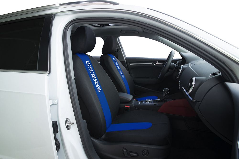 Set completo SPC1011 coprisedili blu per auto universali anteriori e posteriori
