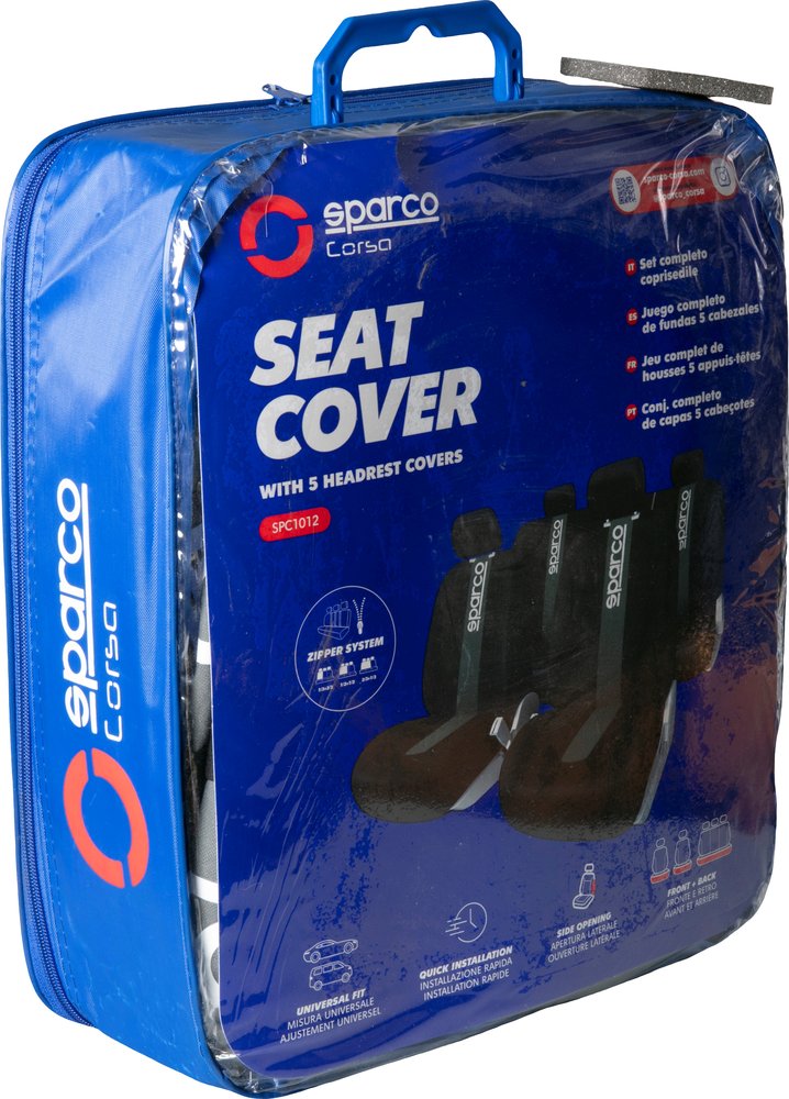 SPARCO Set completo SPC1011 coprisedili auto universali anteriori e posteriori