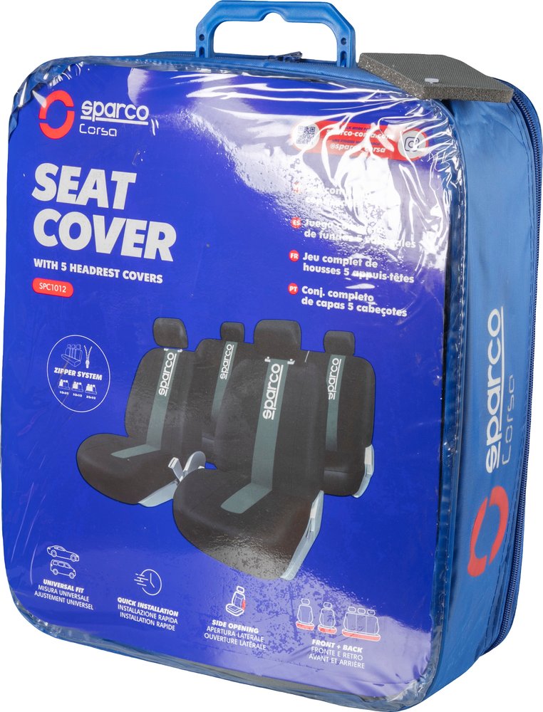 SPARCO Set completo SPC1011 coprisedili auto universali anteriori e posteriori