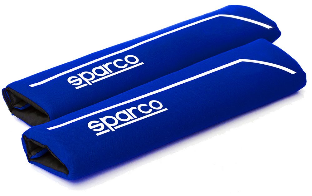 Set 2 pezzi di cuscinetti passacintura SPC1200 universali per auto blu