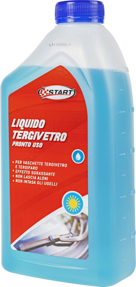 Liquido tergivetro pronto all'uso 1L effetto sgrassante