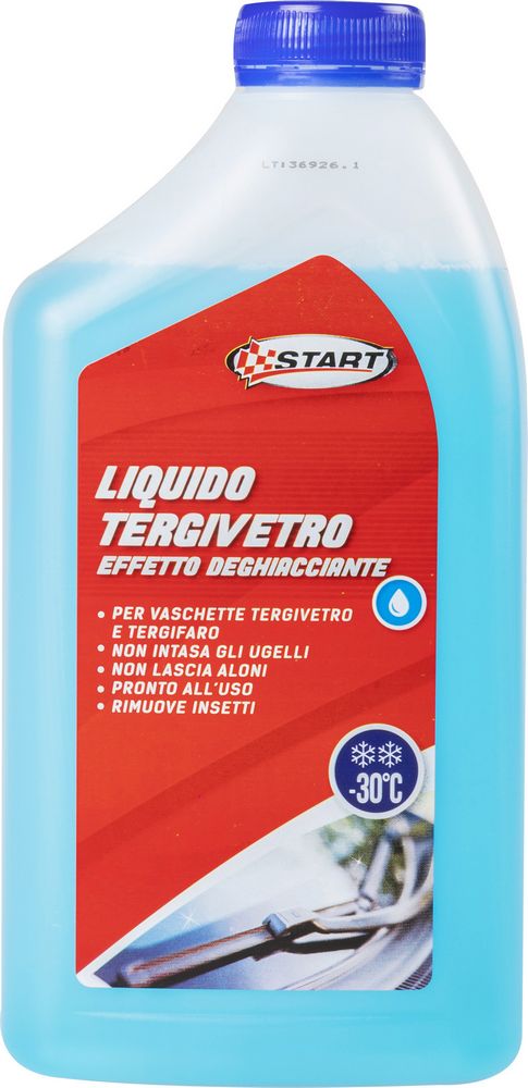 START Liquido tergivetro effetto deghiacciante -30?C 1L Accessorio Originale