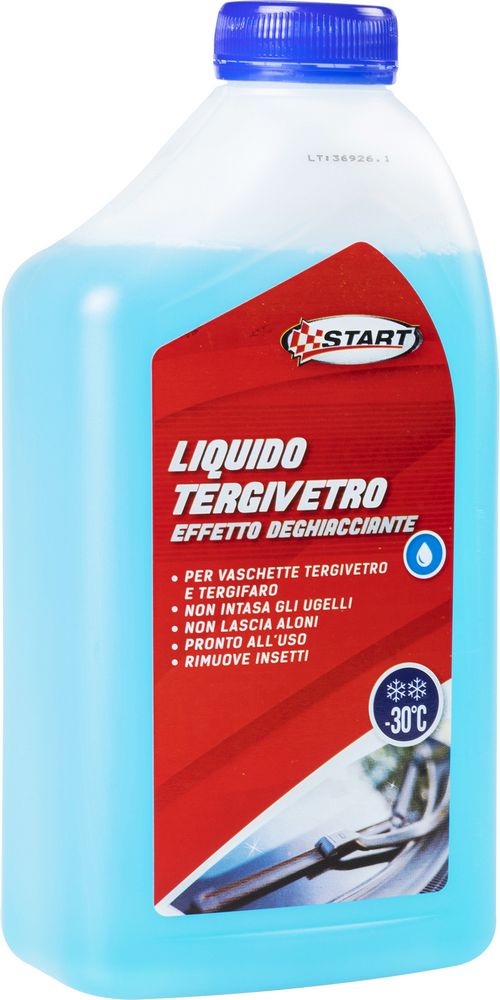 START Liquido tergivetro effetto deghiacciante -30?C 1L Accessorio Originale