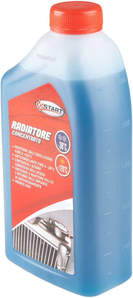 START - Affidabilit? concentrata con liquido radiatore anticongelante -38?C