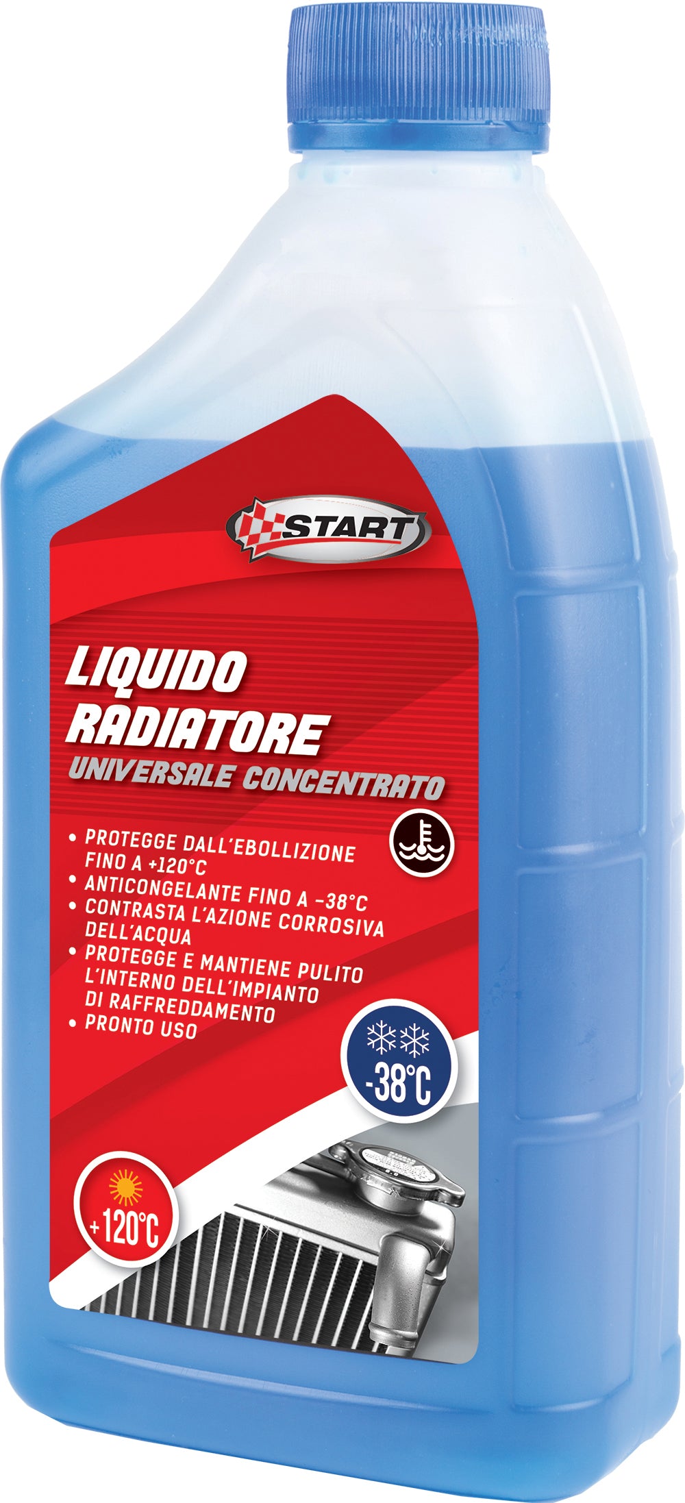 START- Liquido radiatore concentrato -38C / +120C