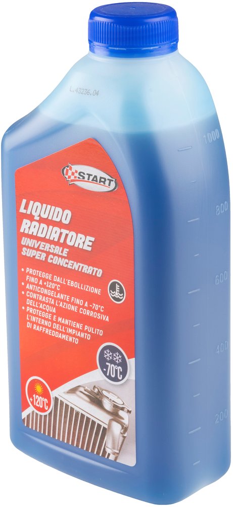 START - Liquido Radiatore Super Concentrato -70?C / +120?C 1L ? Protezione