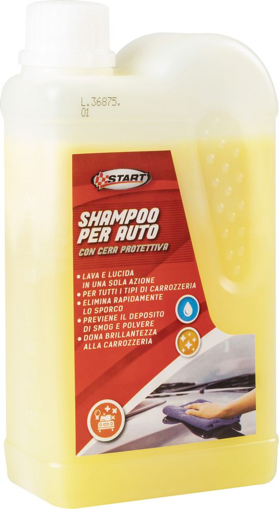 Shampoo per auto con cera 500ML per tutte la carrozzerie