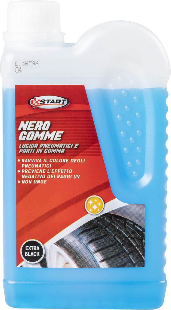 START Liquido nero gomme effetto lucido 500ML Accessorio Originale