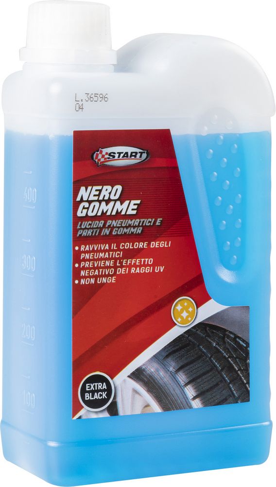 START Liquido nero gomme effetto lucido 500ML Accessorio Originale