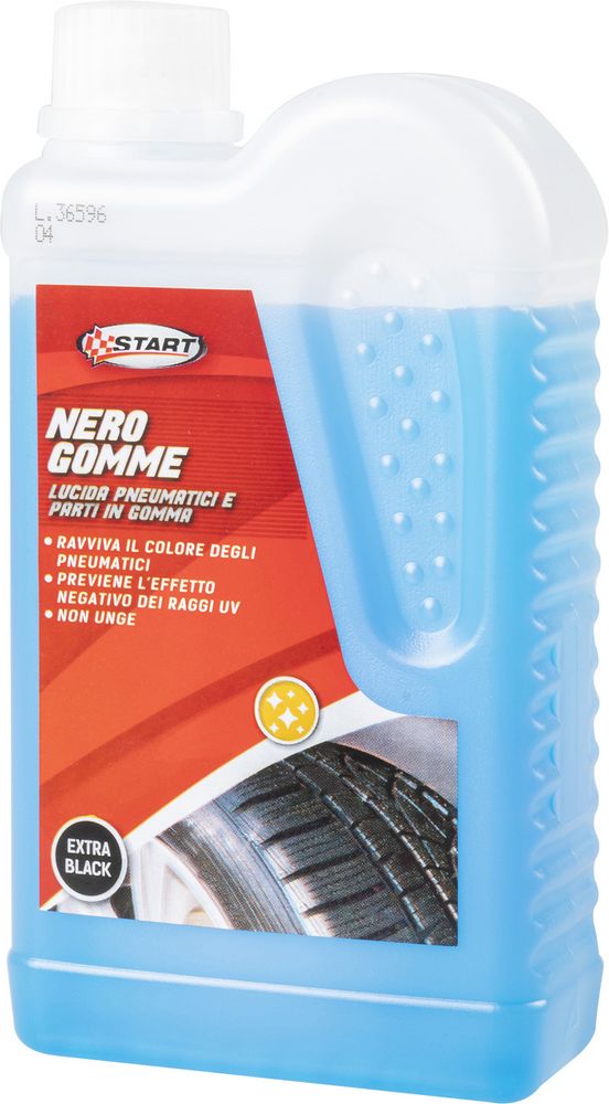 START Liquido nero gomme effetto lucido 500ML Accessorio Originale