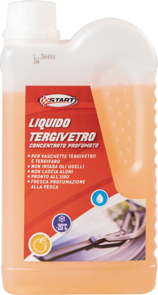 Liquido tergivetro oncentrato profumo pesca -20 500ml