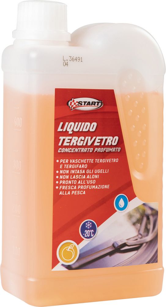 Liquido tergivetro oncentrato profumo pesca -20 500ml
