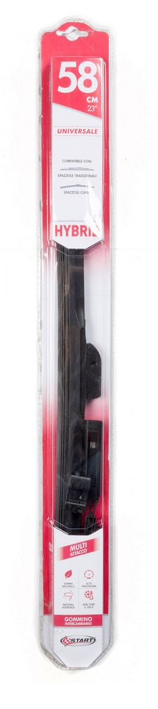 START Spazzola tergicristallo singola Hybrid 58cm 23 Accessorio Originale Auto