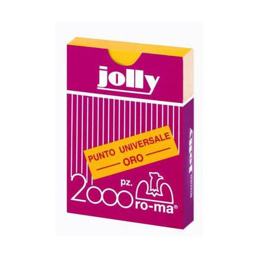PUNTI JOLLY ORO 2000 SCT.5 X PZ.2000(10.000PUNTI)