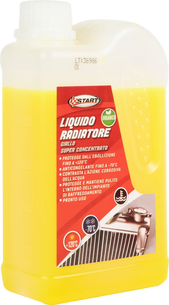 START-Antigelo Giallo Puro -70C, Massima Protezione per Radiatori