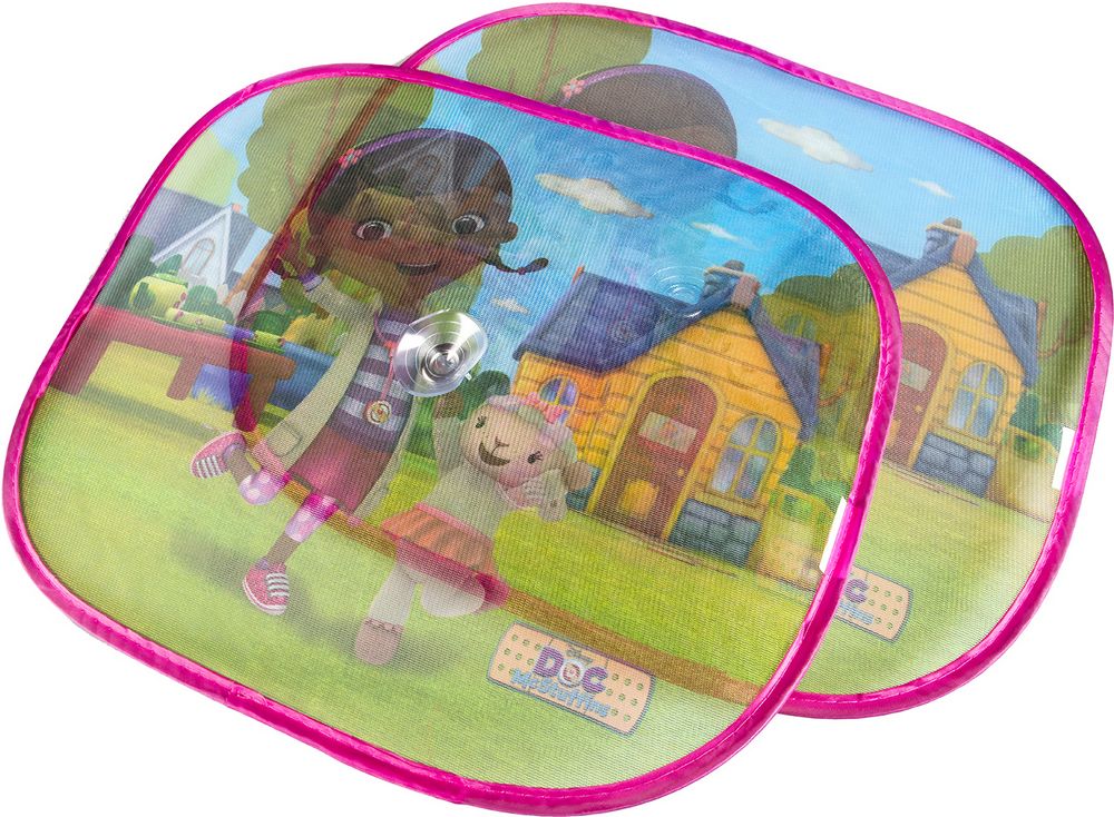 TATAWAY Coppia tendine parasole laterali auto Dott.ssa Peluche universali