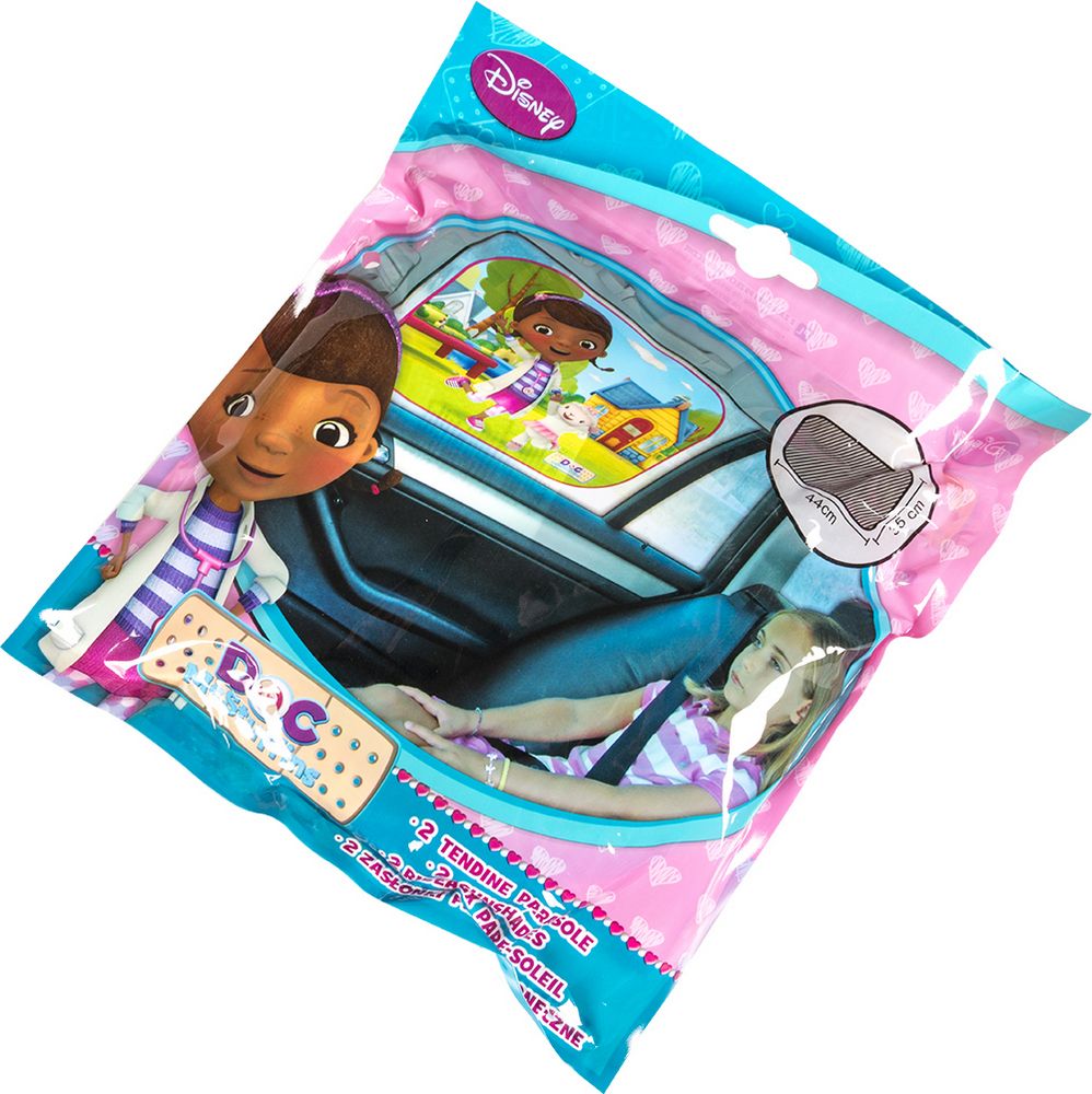 TATAWAY Coppia tendine parasole laterali auto Dott.ssa Peluche universali
