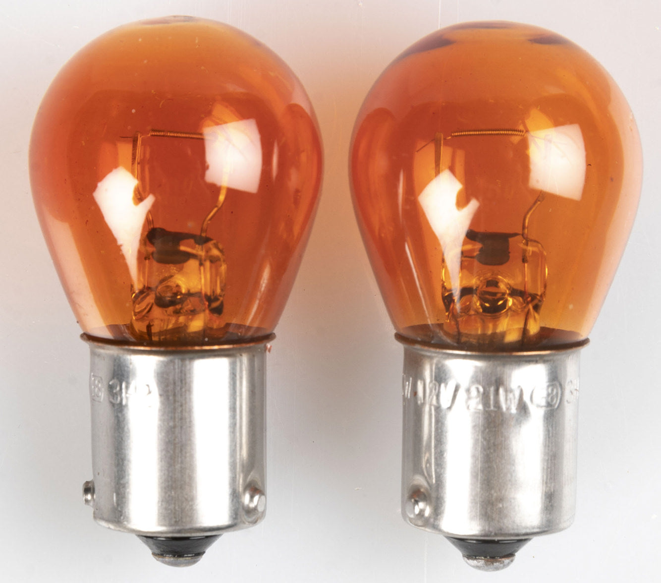 QUANTUM ENERGY Magneti Marelli PY21W coppia lampadine auto arancioni 12V 21W
