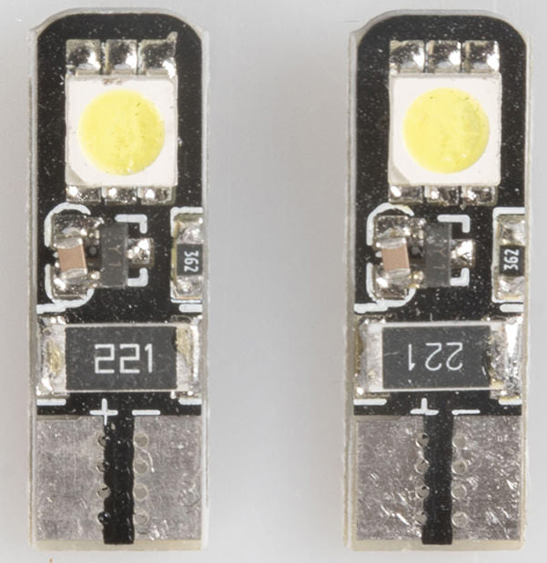 QUANTUM ENERGY Magneti Marelli T10 coppia di lampadine auto LED 2SMD 12V