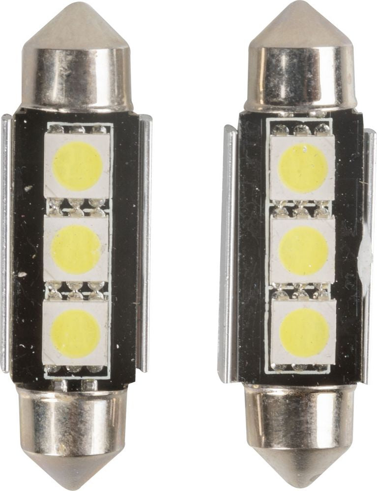 QUANTUM ENERGY Magneti Marelli C5W coppia lampadine auto LED 3SMD 12V attacco