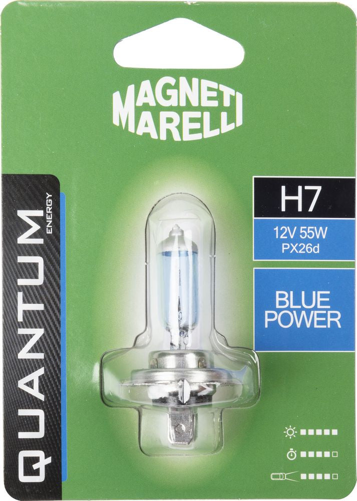 QUANTUM ENERGY Magneti Marelli H7 lampadina singola auto blue power 12V 55W