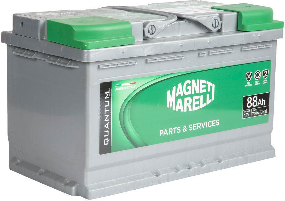 QUANTUM ENERGY Magneti Marelli Batteria per auto 90AH 12V 740A EN1 cassetta