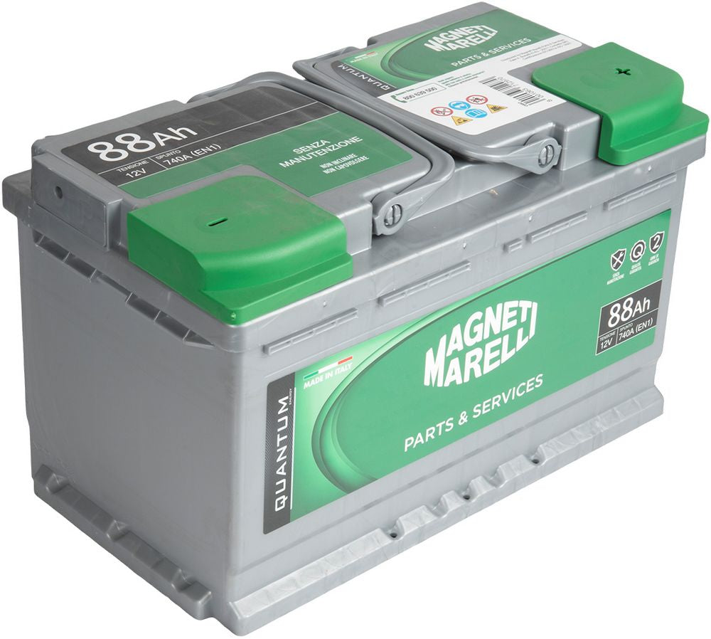 QUANTUM ENERGY Magneti Marelli Batteria per auto 90AH 12V 740A EN1 cassetta