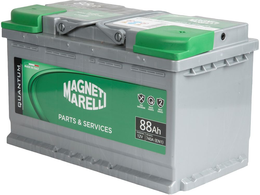 QUANTUM ENERGY Magneti Marelli Batteria per auto 90AH 12V 740A EN1 cassetta