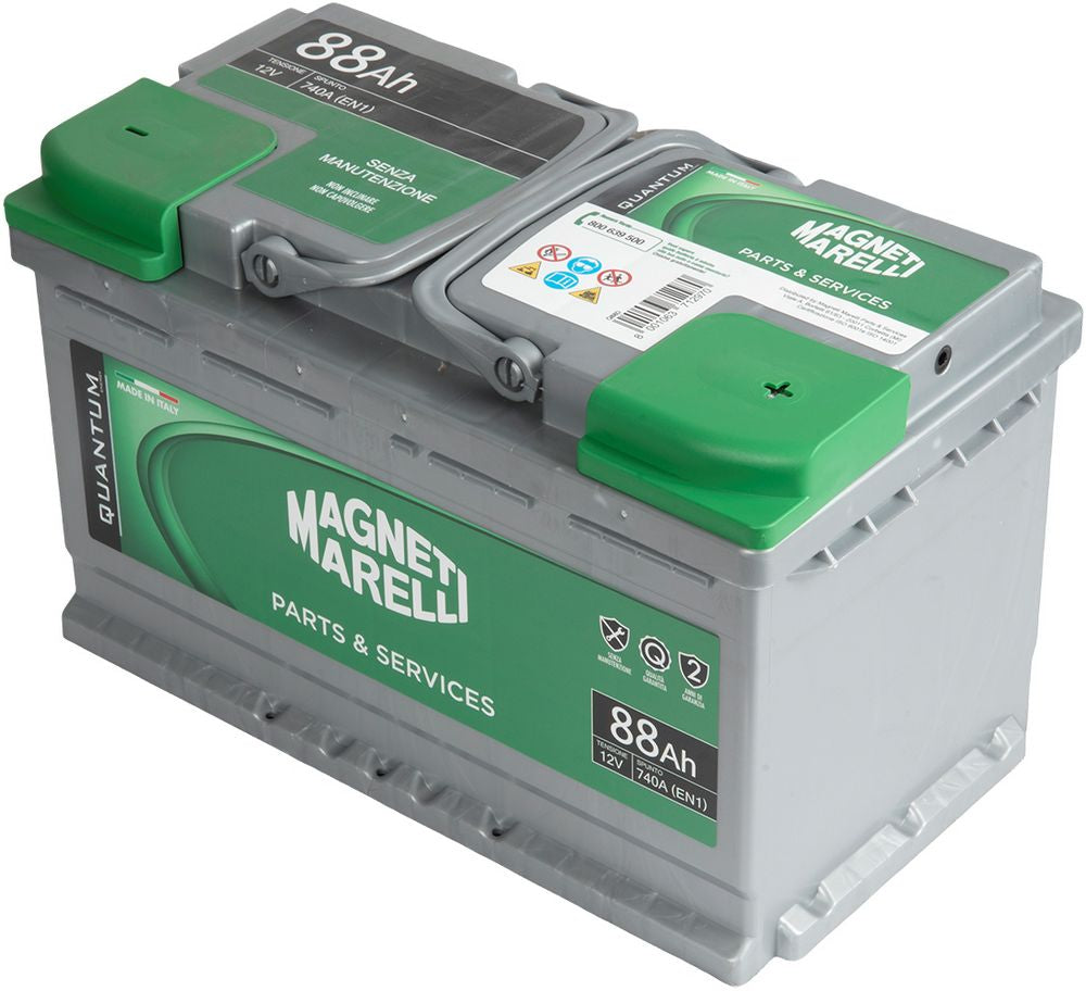 QUANTUM ENERGY Magneti Marelli Batteria per auto 90AH 12V 740A EN1 cassetta