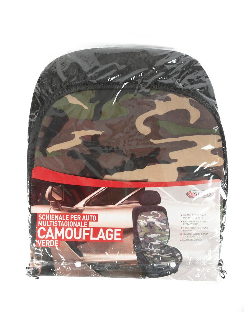 START Schienale Singolo Multistagionale Camouflage verde universale