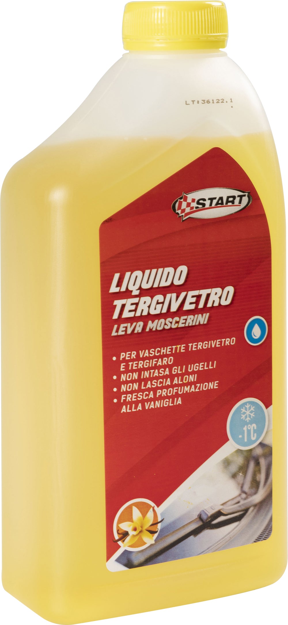 START Liquido tergivetro levamoschini -1? profumato alla vaniglia 1L