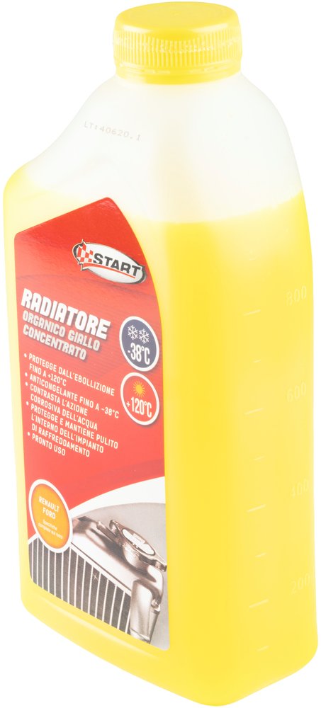 START-Liquido radiatore giallo -38C per motori in alluminio