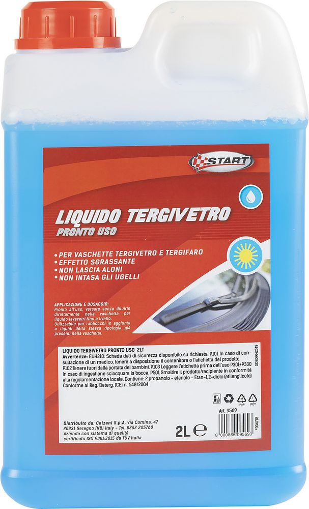 START Liquido tergivetro profumato neutro 2L effetto sgrassante