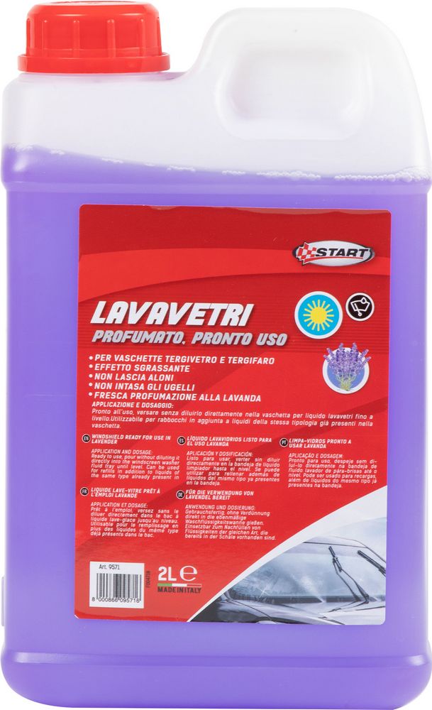 START Liquido tergivetro profumato alla lavanda 2L effetto sgrassante
