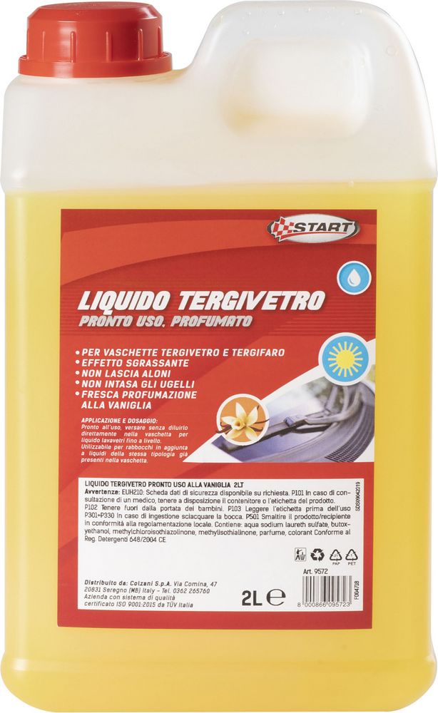 START Liquido tergivetro profumato agli agrumi 2L effetto sgrassante