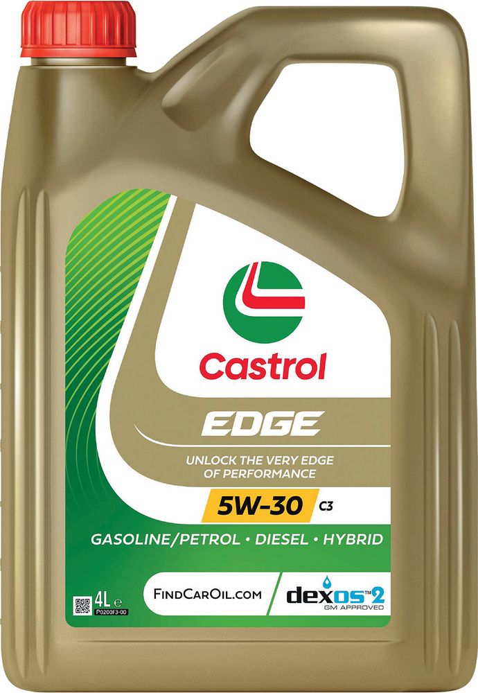 Castrol Edge C3 5W-30 ACEA C3 API SN 4L Sintetico Olio Motore Lubrificante Auto