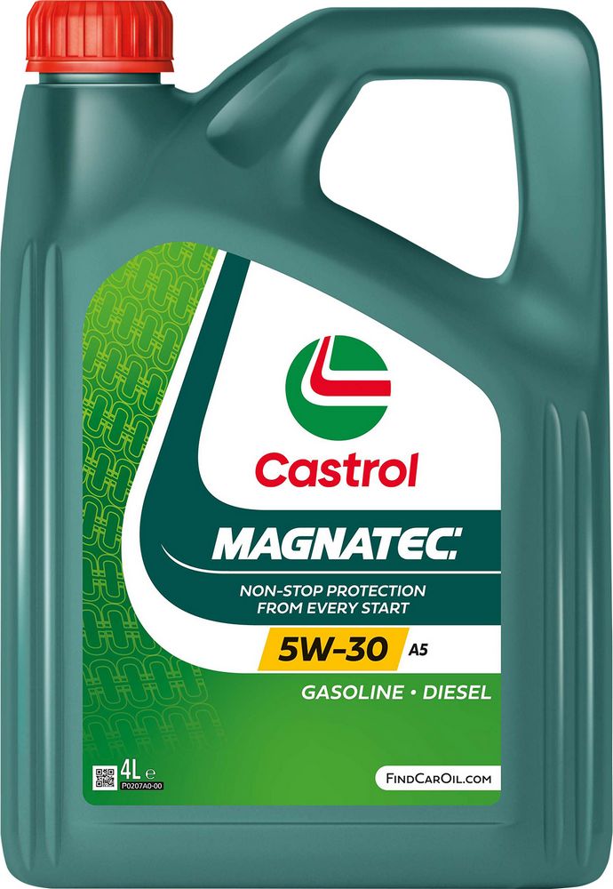 Castrol Magnatec 5W-30 ACEA A1/B1 API SN 4L Sintetico Olio Motore Lubrificante