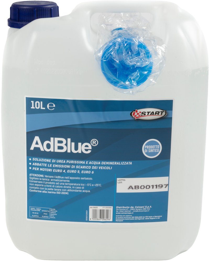 AdBlue Liquido Sintetico per motori diesel con tecnologia SCR 10L