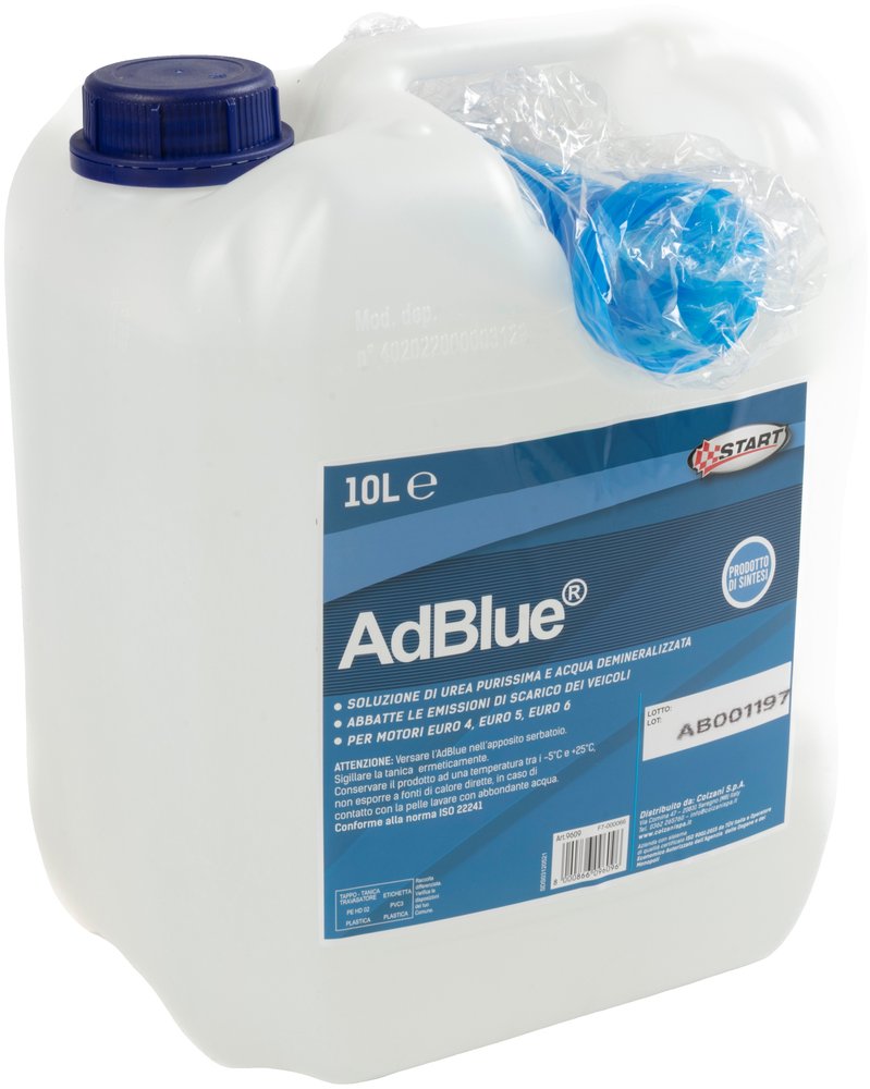 START AdBlue Liquido Sintetico 10L- Soluzione Avanzata per Motori Diesel