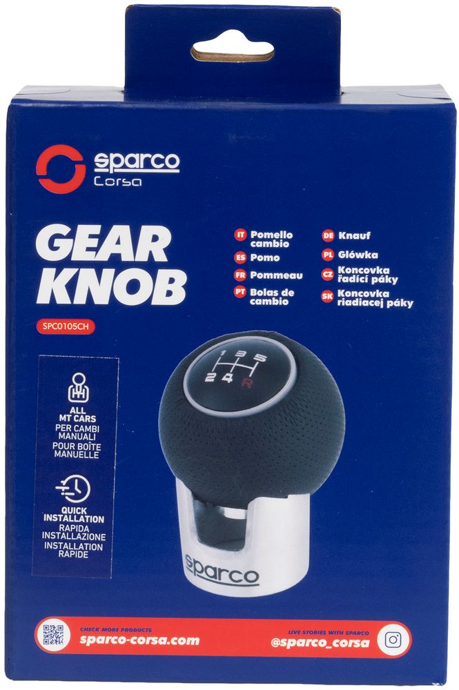 SPARCO Racing pomello del cambio universale per auto Accessorio Originale