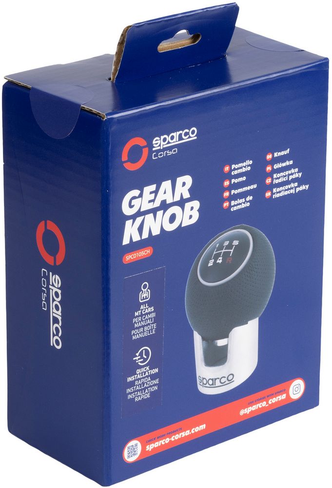 SPARCO Racing pomello del cambio universale per auto Accessorio Originale