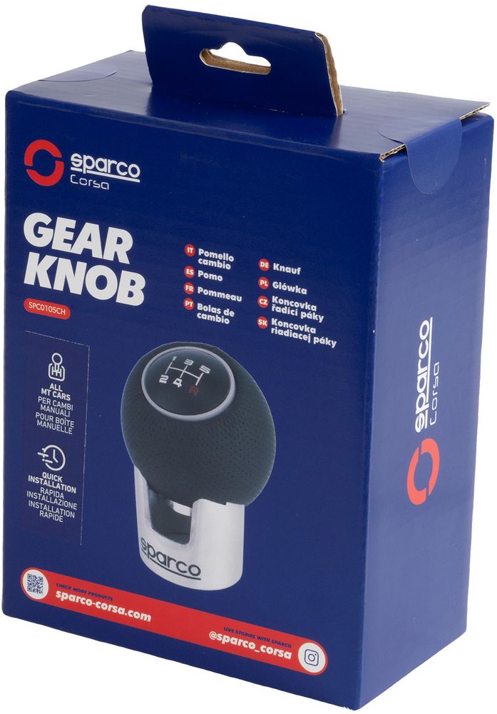 SPARCO Racing pomello del cambio universale per auto Accessorio Originale