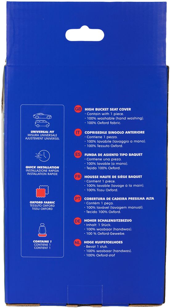 3D coprisedile auto universale grigio con intreccio laterale