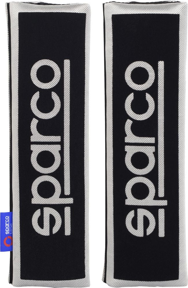 SPARCO Coppia di cuscinetti passacintura OPC12120001 universali per auto neri